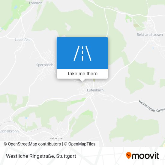 Westliche Ringstraße map
