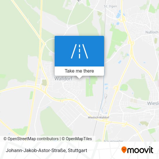Johann-Jakob-Astor-Straße map