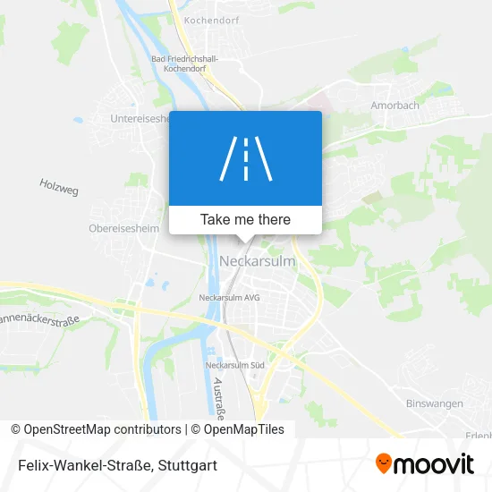 Карта Felix-Wankel-Straße
