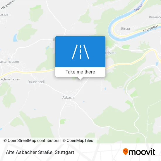 Карта Alte Asbacher Straße