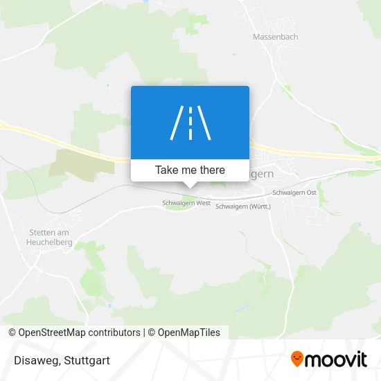 Карта Disaweg