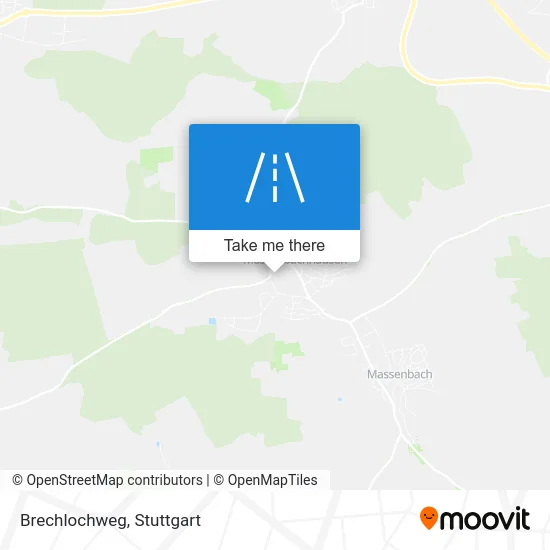 Карта Brechlochweg