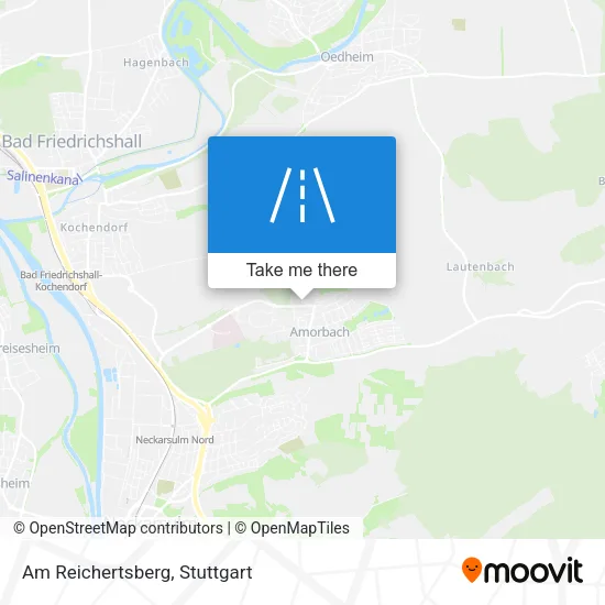 Карта Am Reichertsberg