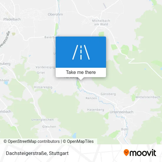 Карта Dachsteigerstraße
