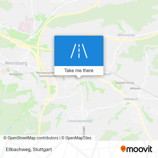 Карта Ellbachweg