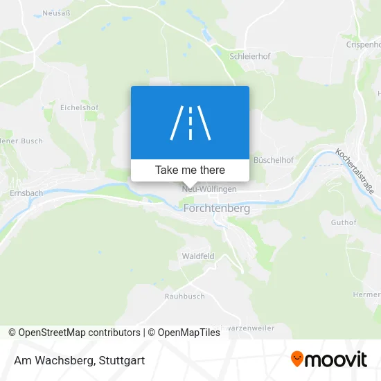 Карта Am Wachsberg
