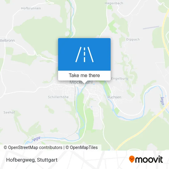 Карта Hofbergweg