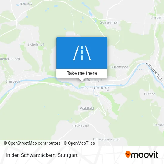 Карта In den Schwarzäckern
