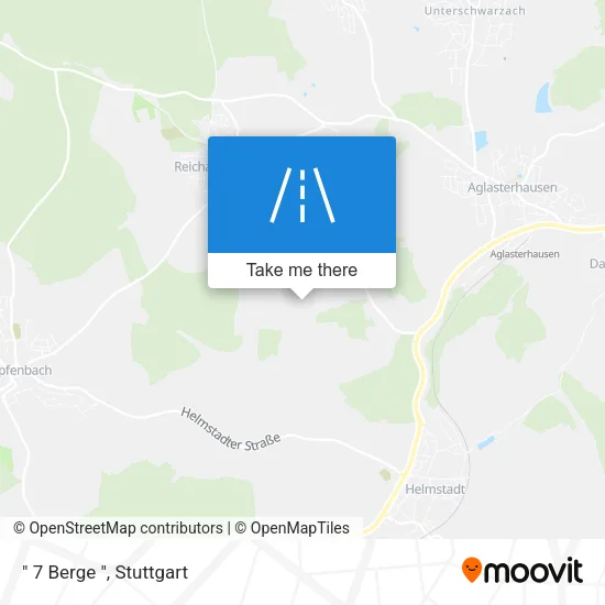 Карта " 7 Berge "