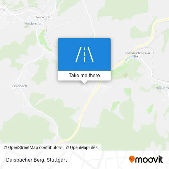 Карта Daisbacher Berg