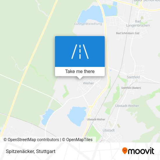 Карта Spitzenäcker