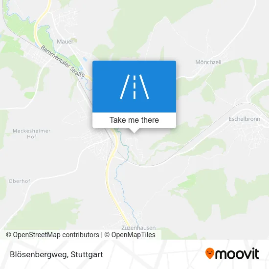 Карта Blösenbergweg