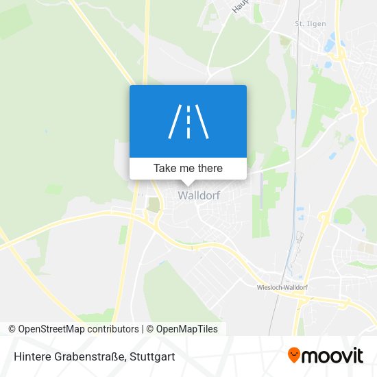Hintere Grabenstraße map