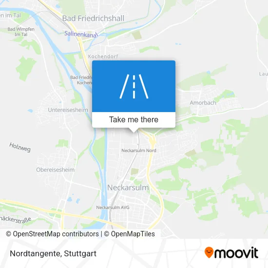 Карта Nordtangente