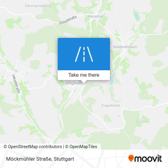 Möckmühler Straße map