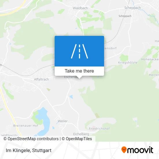 Карта Im Klingele