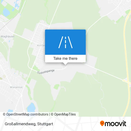Карта Großallmendweg