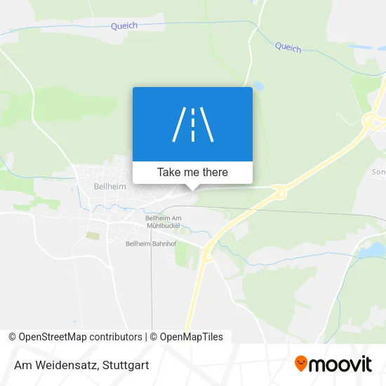 Карта Am Weidensatz
