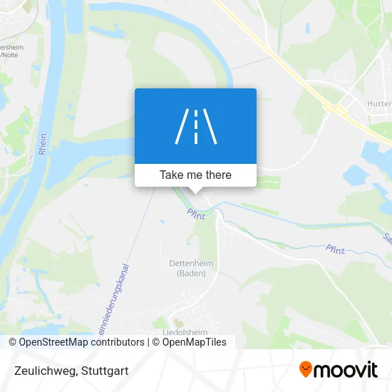 Карта Zeulichweg