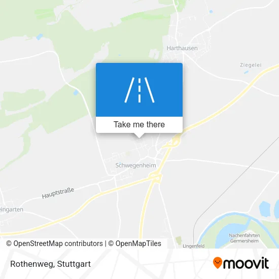 Карта Rothenweg