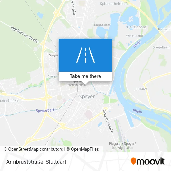 Карта Armbruststraße