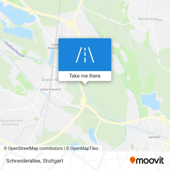 Карта Schneiderallee