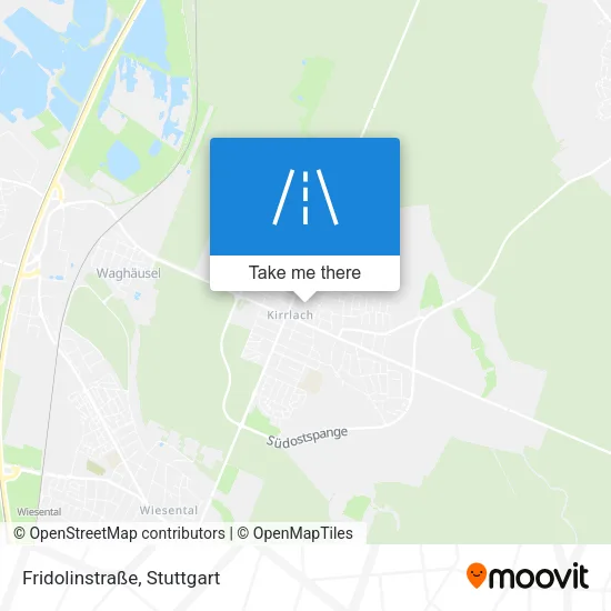 Карта Fridolinstraße