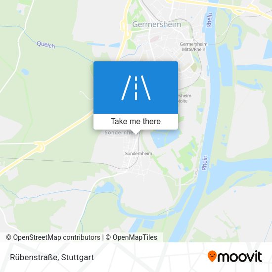 Rübenstraße map
