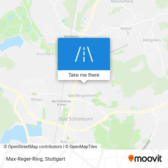 Карта Max-Reger-Ring