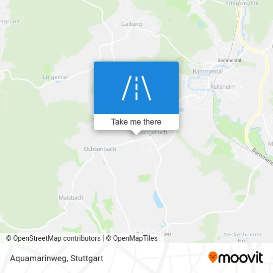 Карта Aquamarinweg