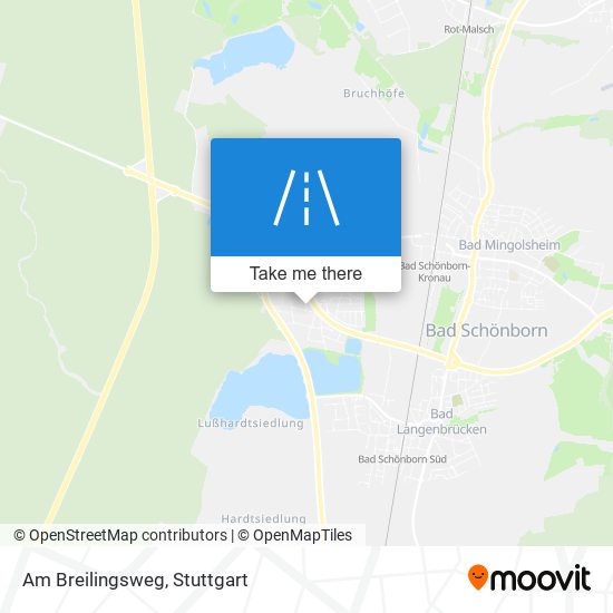 Карта Am Breilingsweg