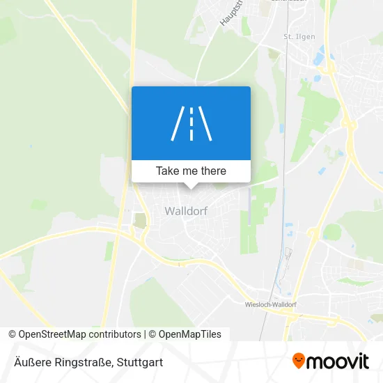 Карта Äußere Ringstraße