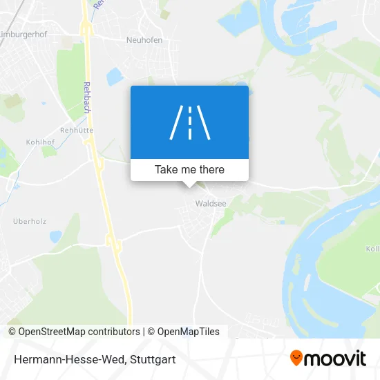 Карта Hermann-Hesse-Wed