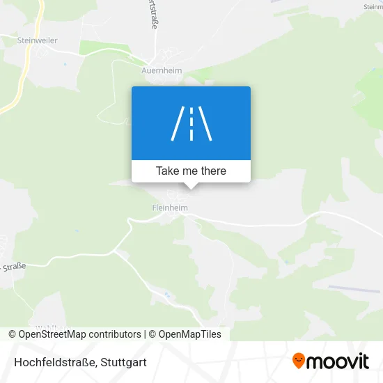 Карта Hochfeldstraße