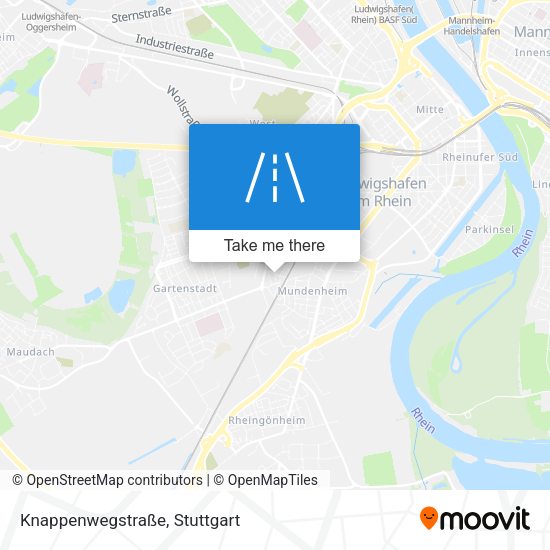Knappenwegstraße map