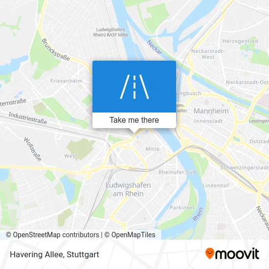 Карта Havering Allee