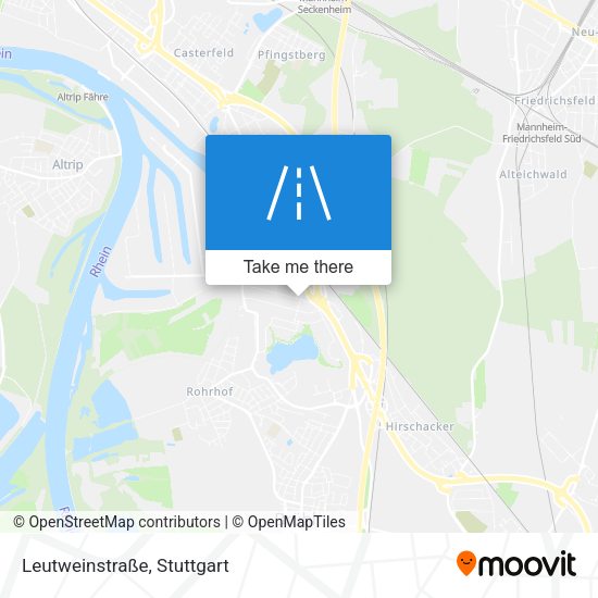 Leutweinstraße map
