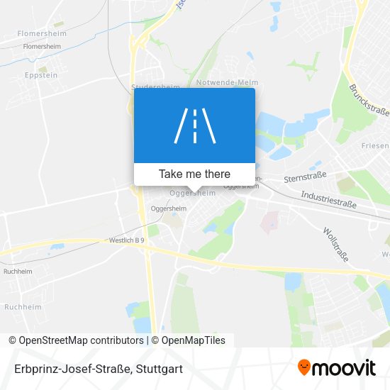 Erbprinz-Josef-Straße map