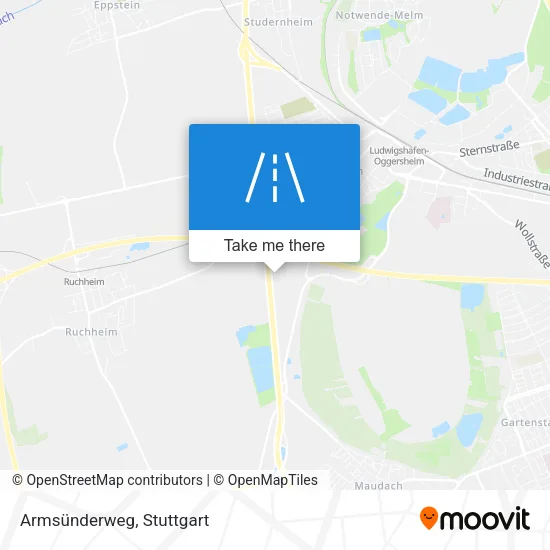 Карта Armsünderweg