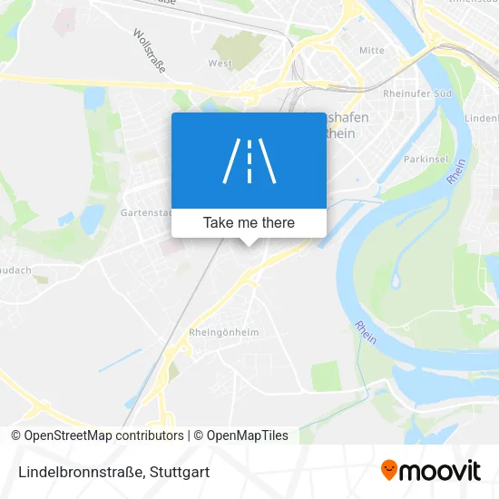 Карта Lindelbronnstraße