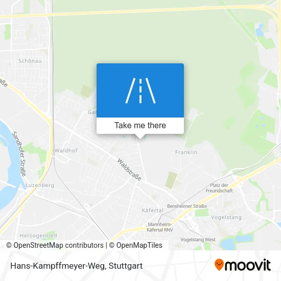 Hans-Kampffmeyer-Weg map