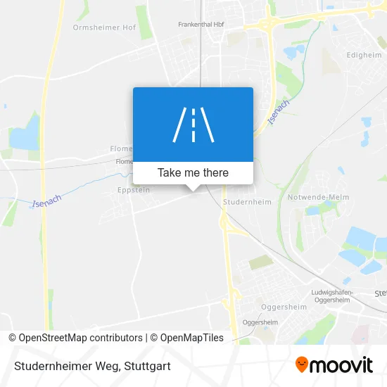 Карта Studernheimer Weg