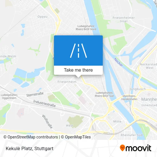 Карта Kekulè Platz