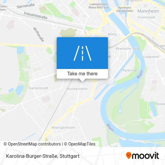 Карта Karolina-Burger-Straße