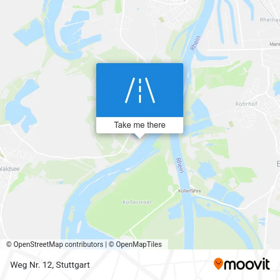 Карта Weg Nr. 12