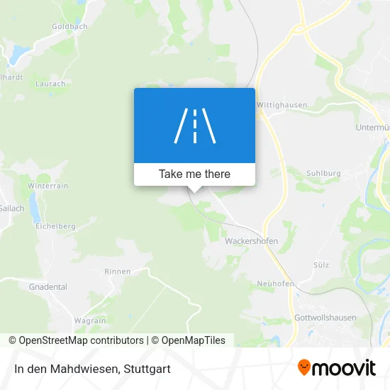 Карта In den Mahdwiesen