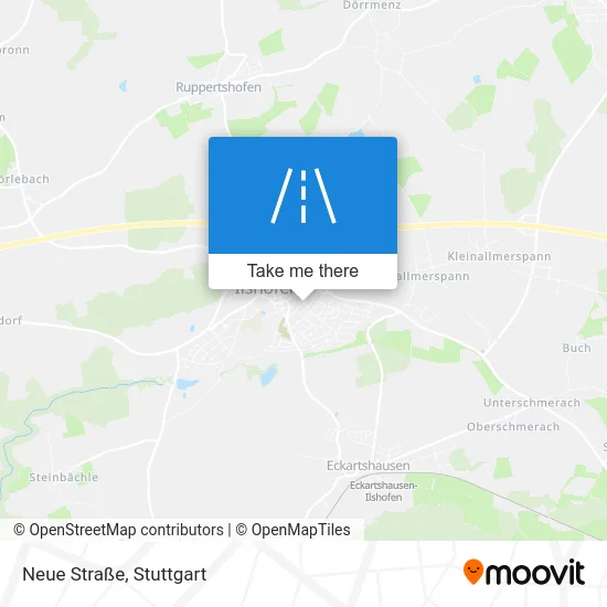 Карта Neue Straße