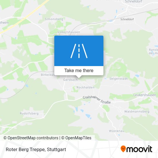 Карта Roter Berg Treppe