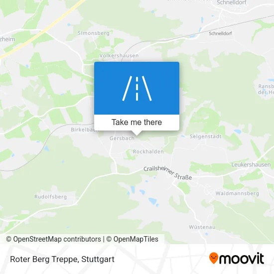 Карта Roter Berg Treppe