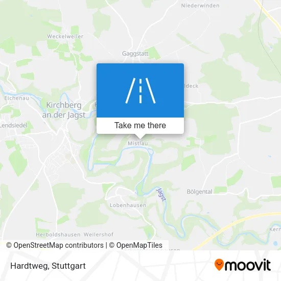 Карта Hardtweg